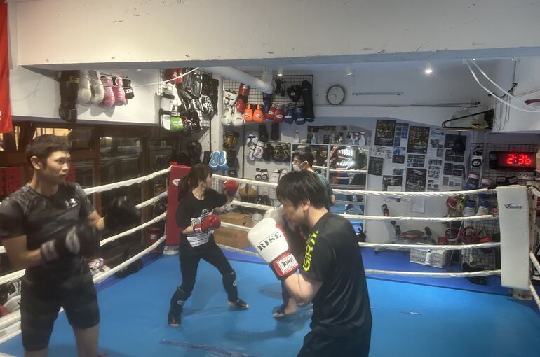 move10/29水曜トレーニング風景【キックボクシング　ジム】