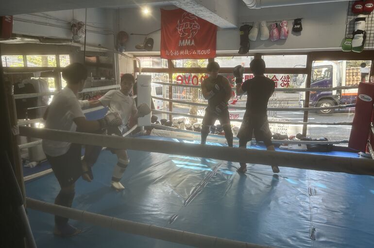 move11/21土曜トレーニング風景【MMA　ジム】