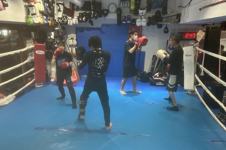 move11/26水曜トレーニング風景【総合格闘技ジム】