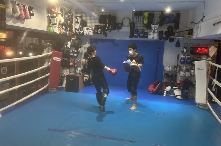 move12/3水曜トレーニング風景【MMA ジム】