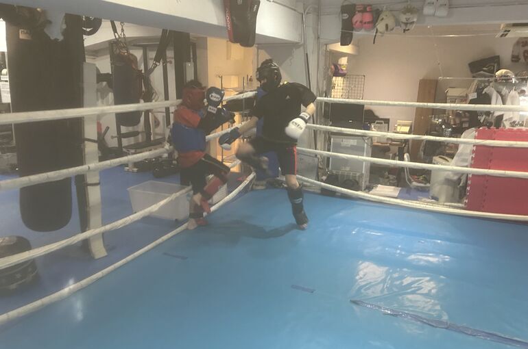 move12/5金曜トレーニング風景【キックボクシング MMA】