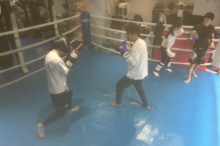 move12/14日曜トレーニング風景【MMA ボクシング】