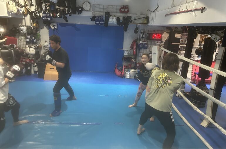 move12/27土曜トレーニング風景【MMA　ボクシング】