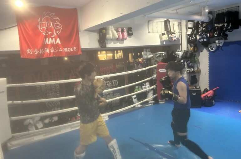 move1/8木曜トレーニング風景【MMA ジム】