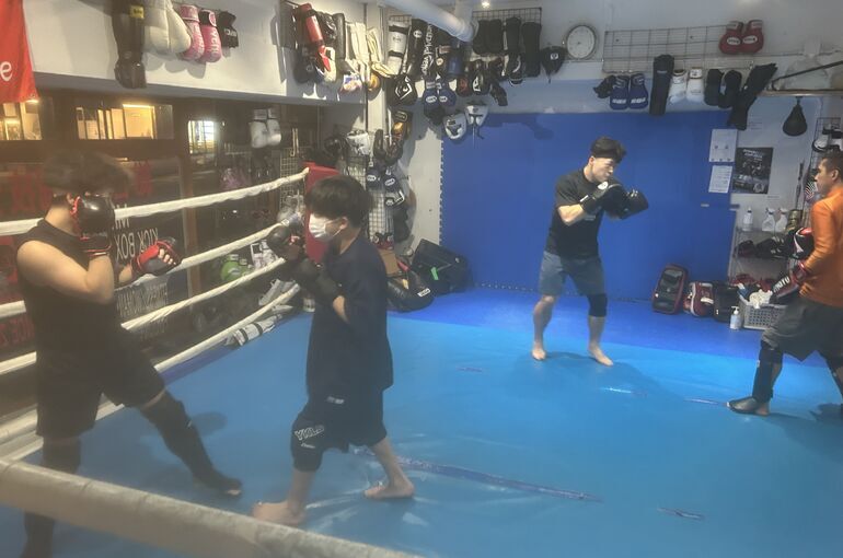 move1/22木曜トレーニング風景【総合格闘技ジム】