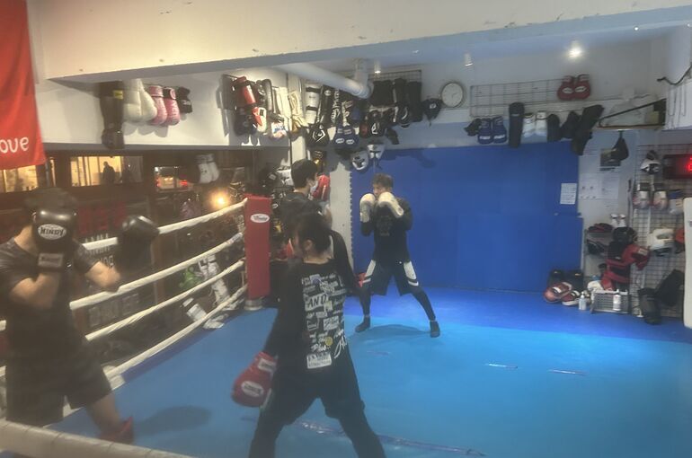 move1/28水曜トレーニング風景【MMA 女性キックボクシング】