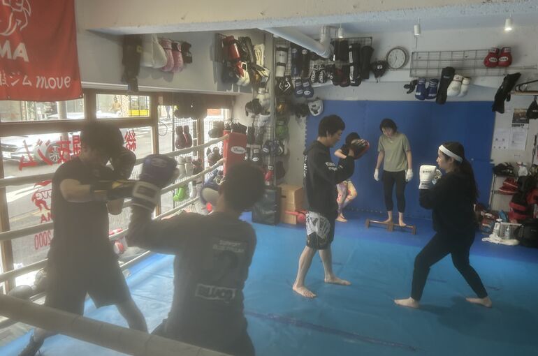 move2/8日曜トレーニング風景【MMA キックボクシングジム】