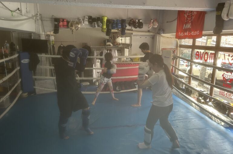 move2/22日曜トレーニング風景【MMAジム ボクシング】