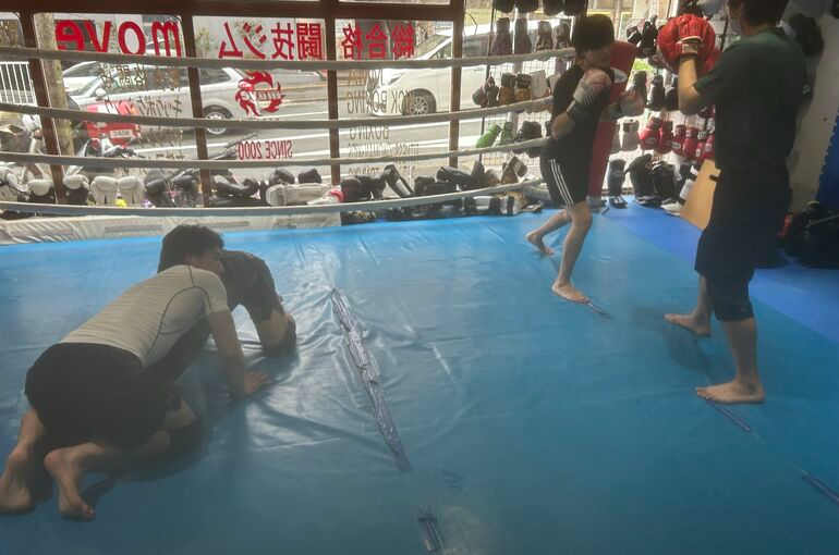 move3/19木曜トレーニング風景【キックボクシング　MMAジム】