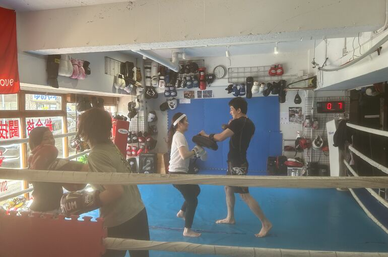 move3/22日曜トレーニング風景【キックボクシング　MMA】