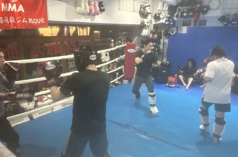    【MMA　キックボクシングジム】move4/22水曜トレーニング風景   
