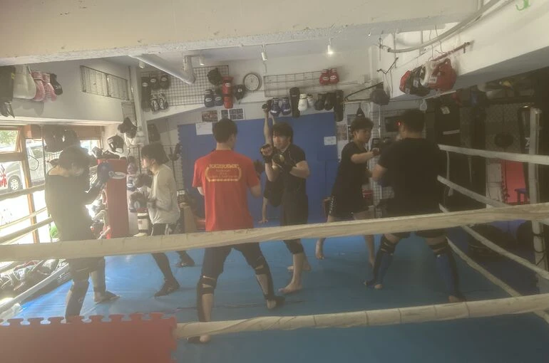    move4/26日曜トレーニング風景＆隼人一本勝ち   