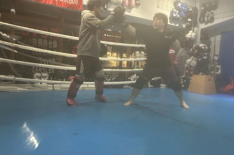    move5/27水曜トレーニング風景【MMA　キックボクシングジム】   