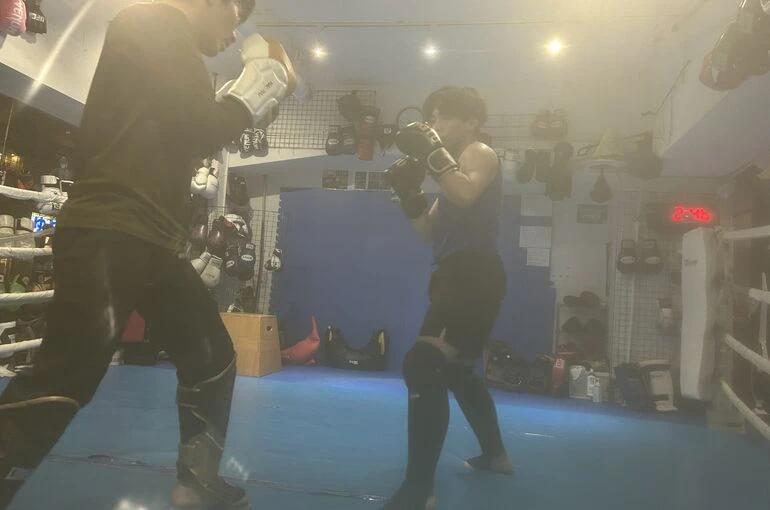    move5/27水曜トレーニング風景【MMA　キックボクシングジム】   