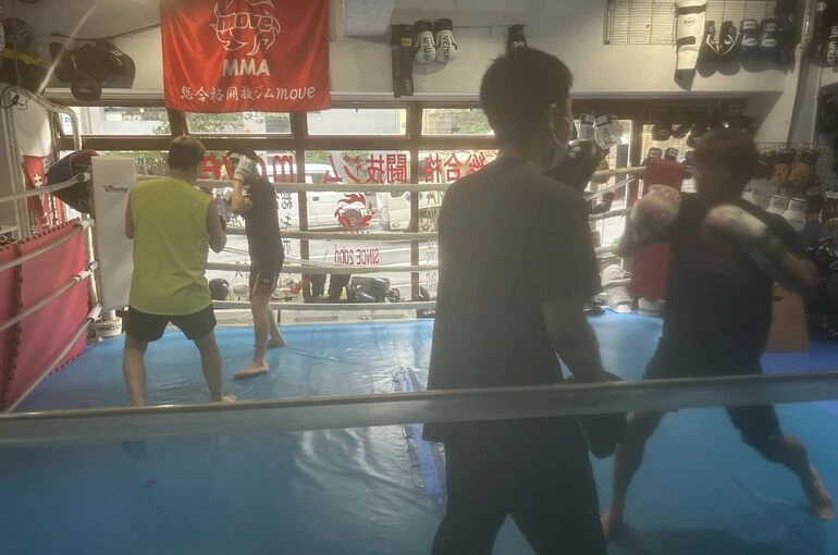    move6/16火曜トレーニング風景【MMA　キックボクシングジム】   