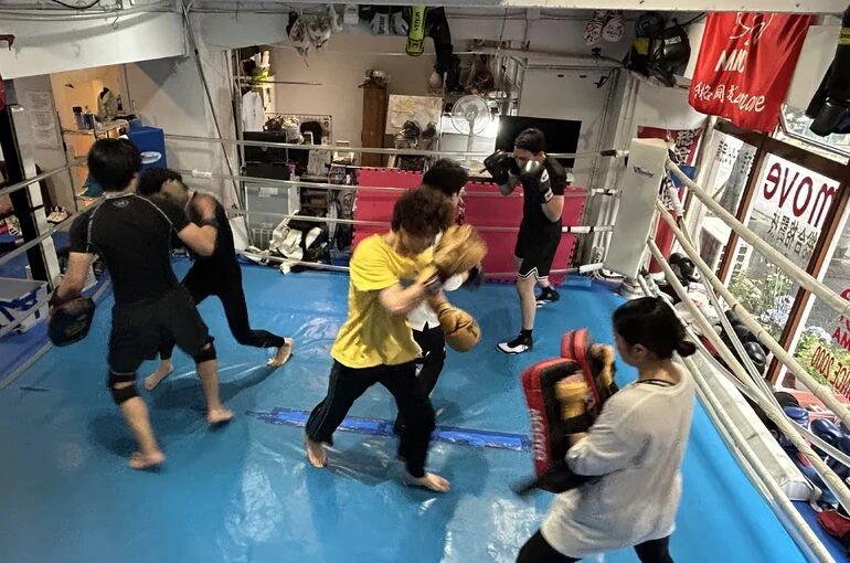    move7/5日曜トレーニング風景【MMA　キックボクシング　ボクシングジム】   