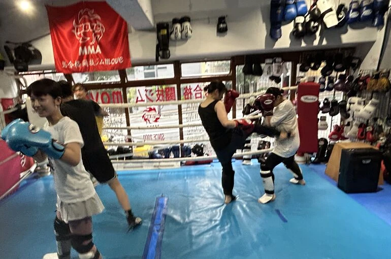    move7/5日曜トレーニング風景【MMA　キックボクシング　ボクシングジム】   