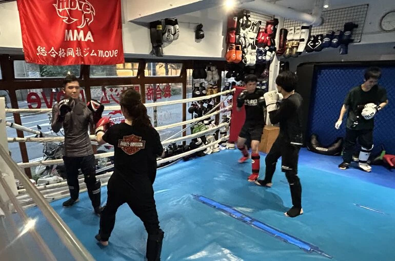    move7/22水曜トレーニング風景【MMA　キックボクシングジム】   