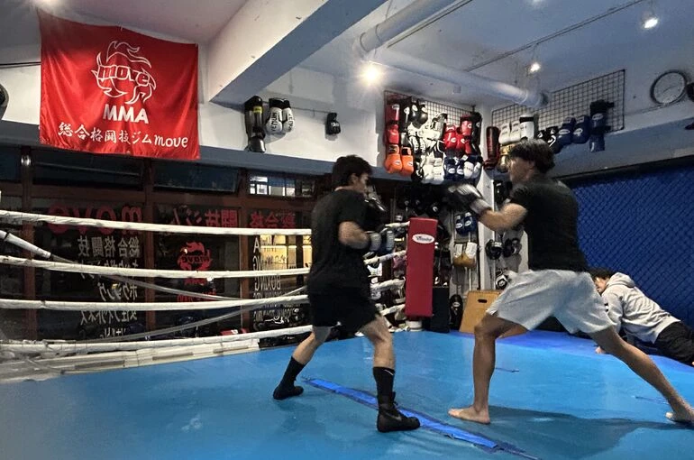    move7/22水曜トレーニング風景【MMA　キックボクシングジム】   