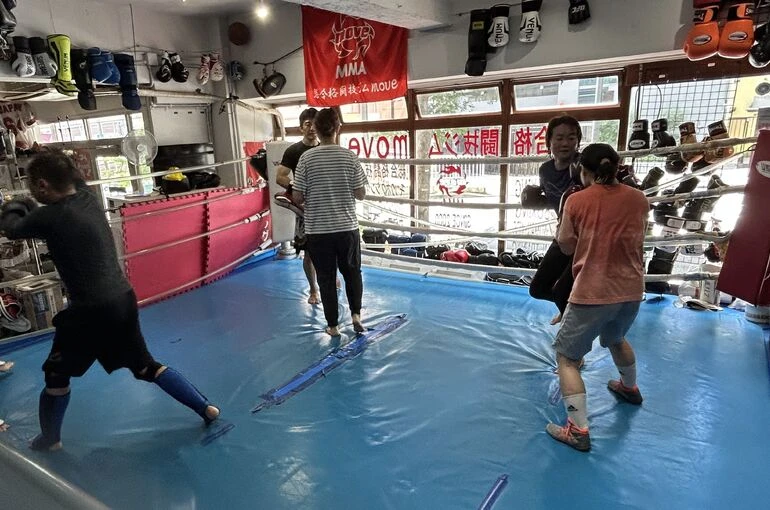    move8/8土曜トレーニング風景【格闘技ジム】   