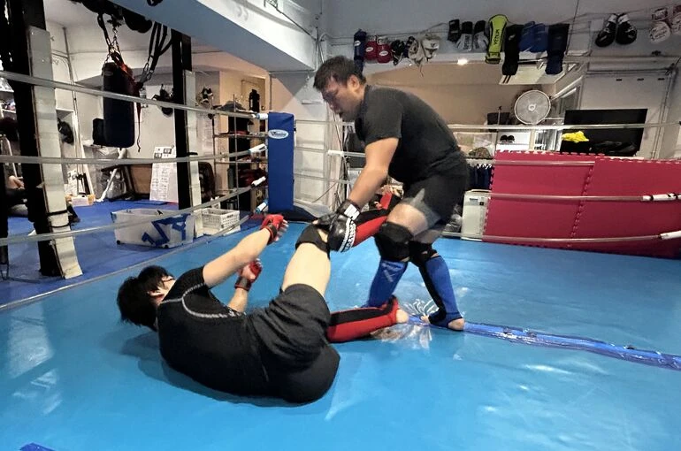    move8/19水曜トレーニング風景【MMA　キックボクシングジム】   