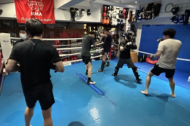    move8/22土曜トレーニング風景【キックボクシング　MMAジム】   
