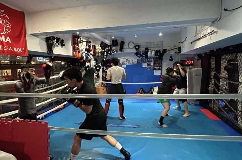    move9/30水曜トレーニング風景【格闘技ジム】   