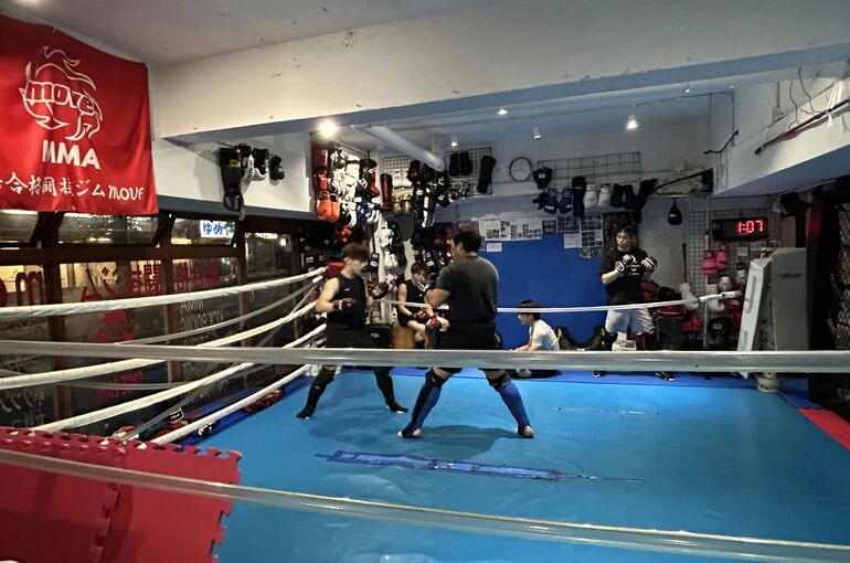    move9/30水曜トレーニング風景【格闘技ジム】   