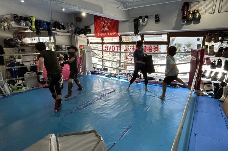    move10/11日曜トレーニング風景＆晴香勝利【MMA　キックボクシングジム】   