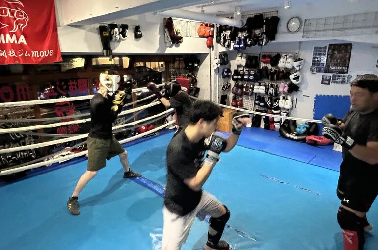    move10/11日曜トレーニング風景＆晴香勝利【MMA　キックボクシングジム】   