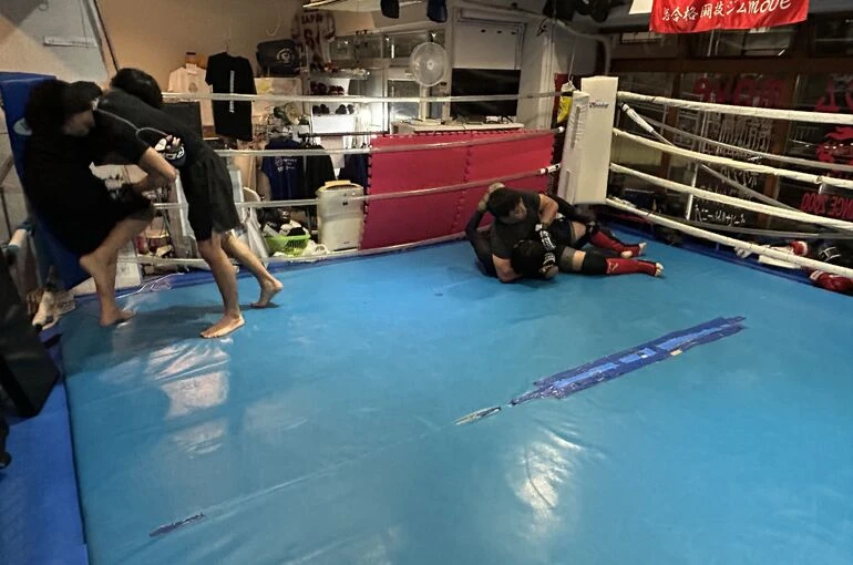    move10/11日曜トレーニング風景＆晴香勝利【MMA　キックボクシングジム】   